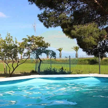 Quet - Casa rural con piscina privada en el Delta del Ebro Deltebre Exterior foto